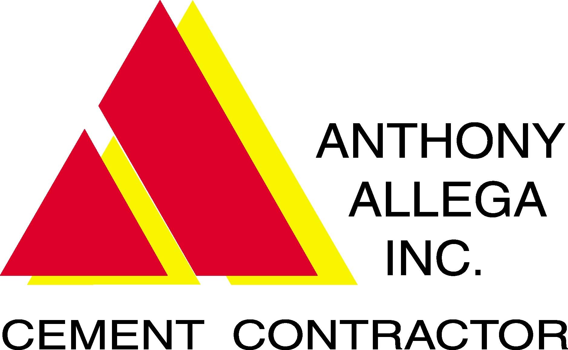Anthony Allega Cement Contractor Logo